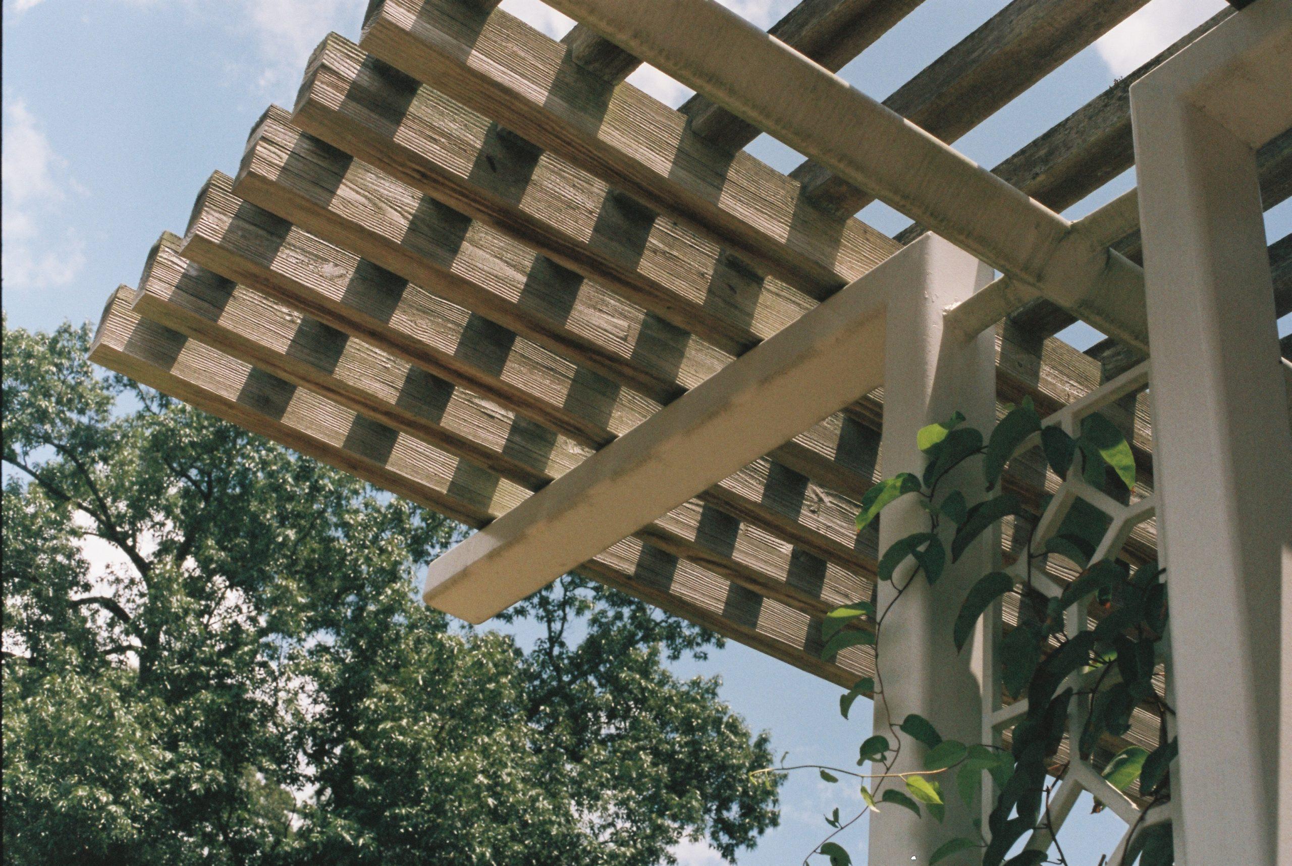 installation pergola